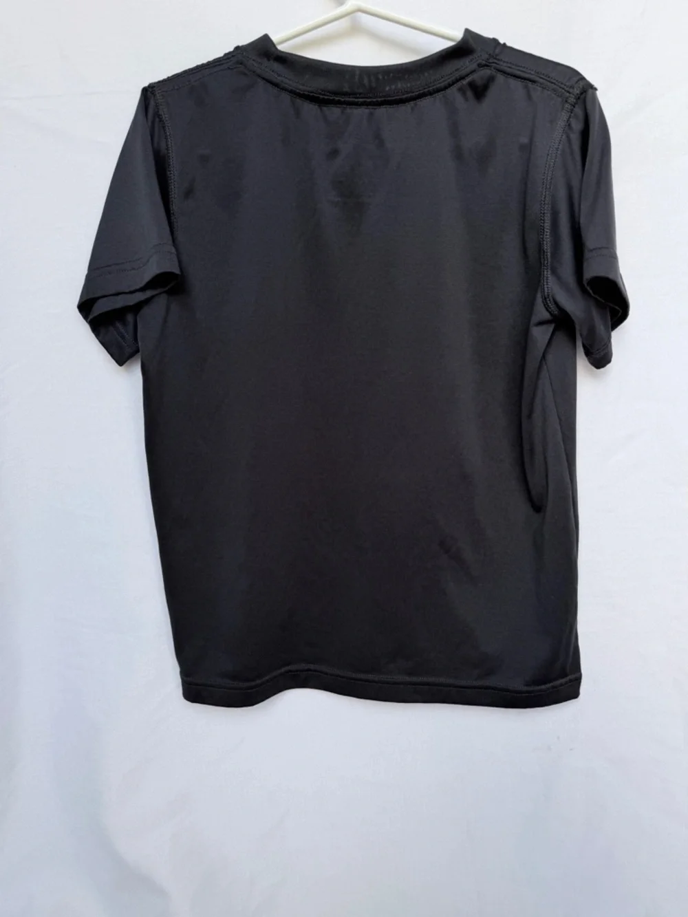 Nike Black Dri-FIT Shirt with White Swoosh - Picture 4 of 7